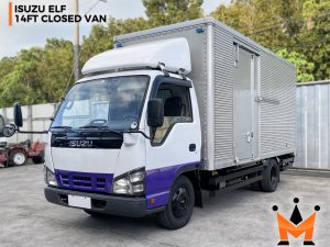 Isuzu Elf NKR81 14ft Aluminum Van