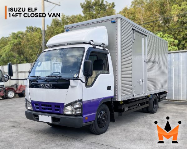 Isuzu Elf NKR81 14ft Aluminum Van