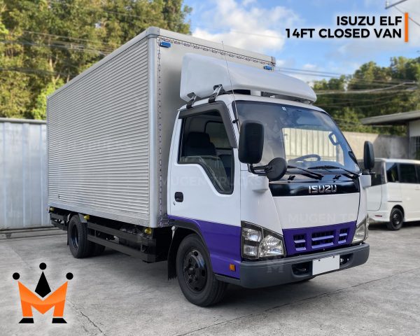Isuzu Elf NKR81 14ft Aluminum Van - Image 2