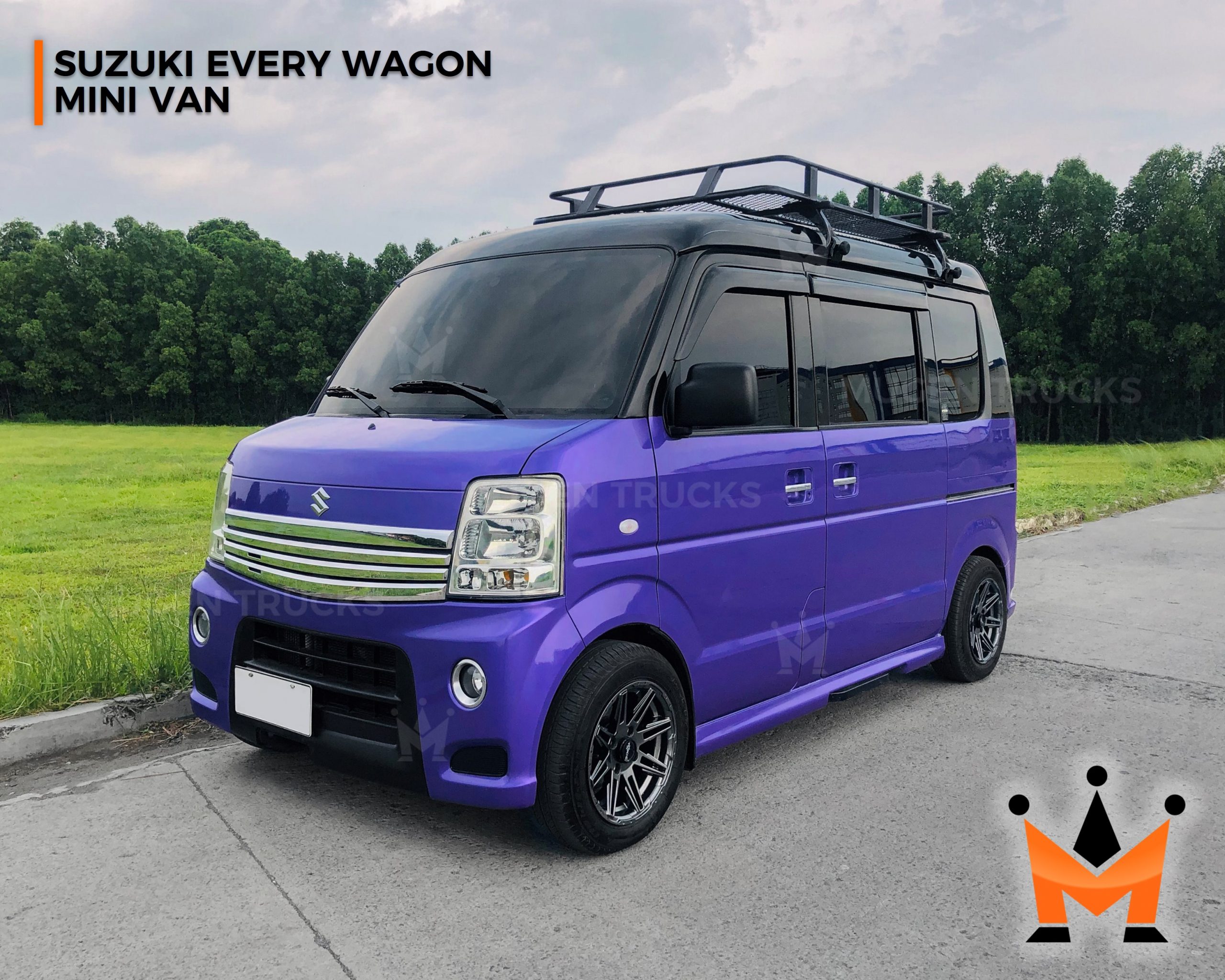 Suzuki Every Wagon DA64 Minivan Smiley Edition (Power-Slide Door