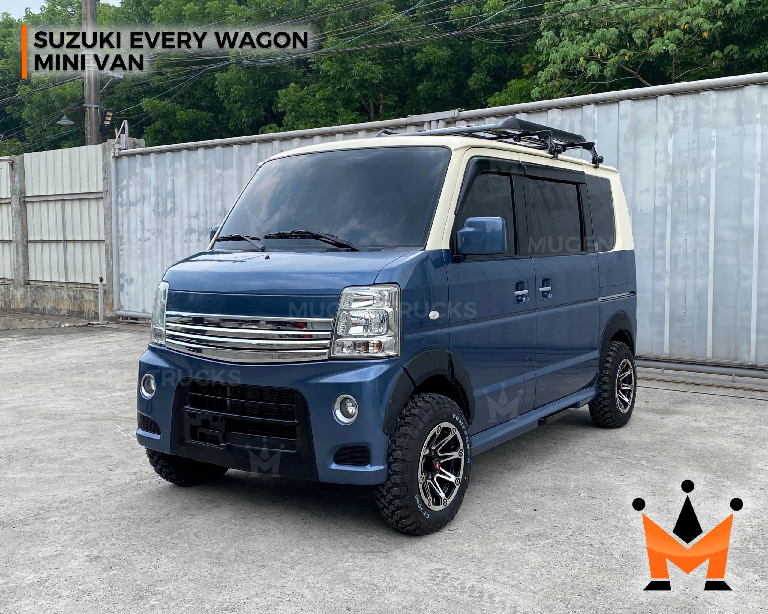 Suzuki Every Wagon DA64 Minivan Smiley Edition (Power-Slide Door